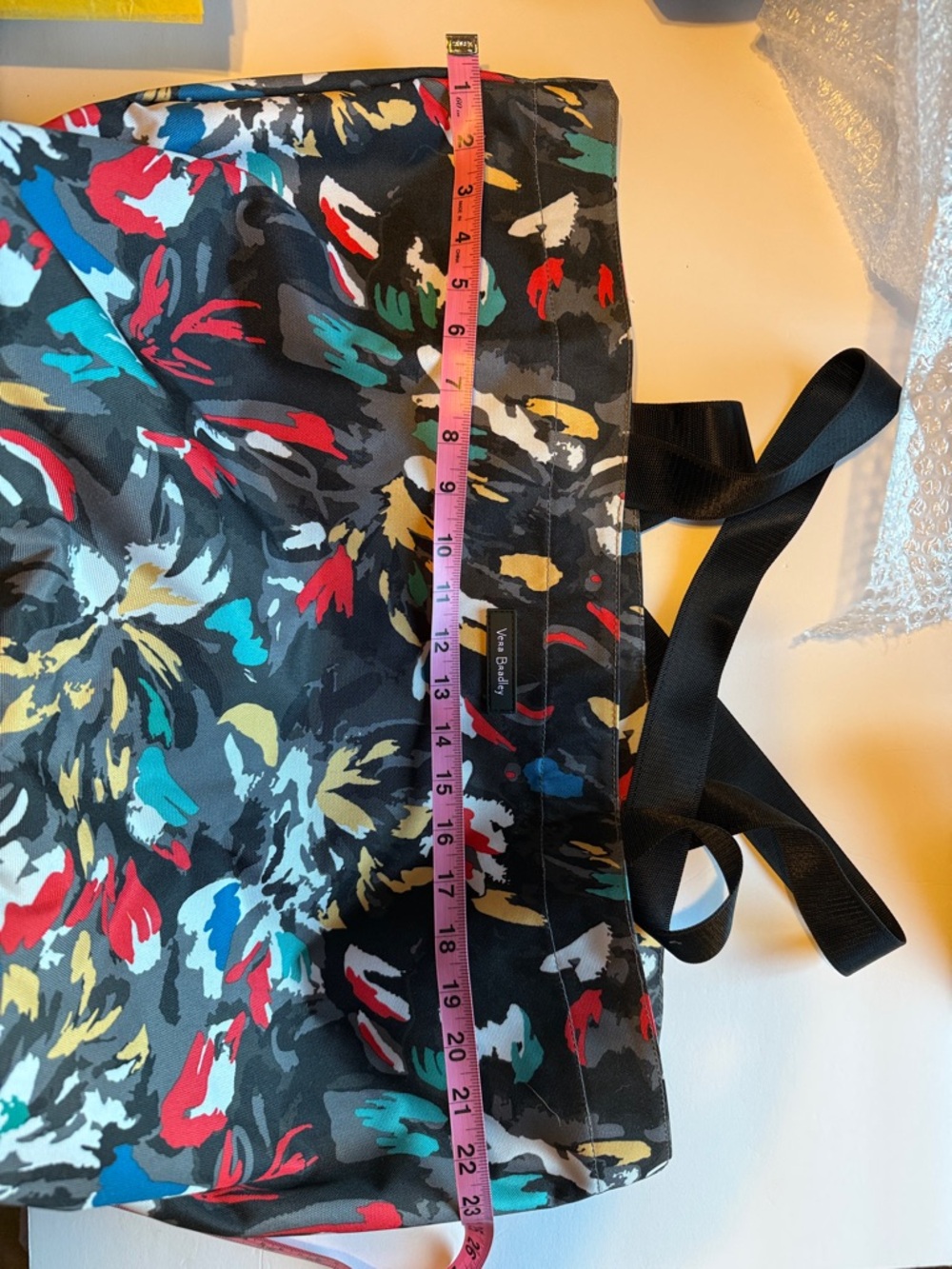 Vera Bradley INSULATED cooler tote bag in Splash Floral. NEW! - Picture 5 of 5